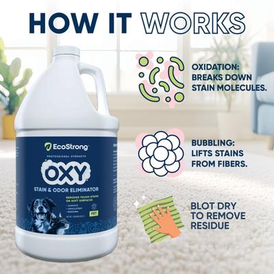 Show full view: EcoStrong Oxy Dog Stain & Odor Eliminator, 1-gallon jug slide 6 of 10