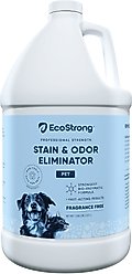 EcoStrong Fragrance Free Dog Stain & Odor Eliminator, 1-gallon jug