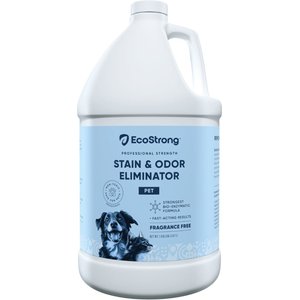 EcoStrong Fragrance Free Dog Stain & Odor Eliminator, 1-gallon jug