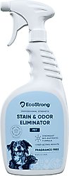 EcoStrong Fragrance Free Dog Stain & Odor Eliminator, 32-fl oz spray bottle