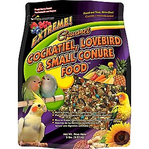 Brown's Extreme! Gourmet Cockatiel Food, 5-lb bag