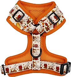 Sassy Woof Peanuts Harvest Adjustable Dog Harness, XX-Large: 25 to 37-in chest slide 2 of 6