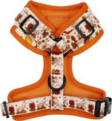 Show full view: Sassy Woof Peanuts Harvest Adjustable Dog Harness, X-Large: 24 to 35-in chest slide 2 of 6