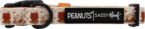 Show full view: Sassy Woof Peanuts Harvest Dog Collar, Large: 26-in neck, 1-in wide slide 3 of 6