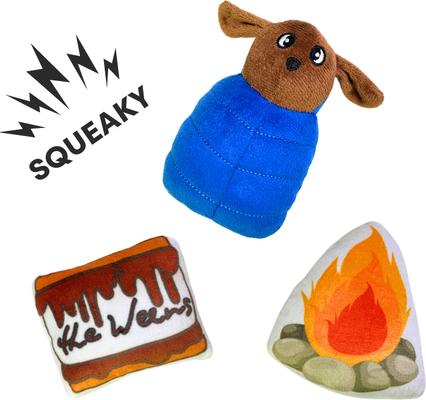 Show full view: The Weens Camping with the Weens Plush Puzzle Dog Toy slide 2 of 5