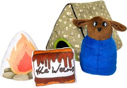 The Weens Camping with the Weens Plush Puzzle Dog Toy