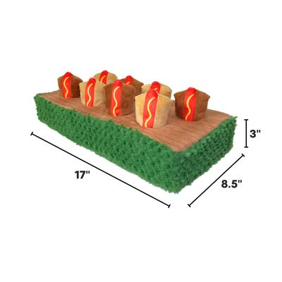 Show full view: The Weens Glizzies Plush Puzzle Dog Toy slide 2 of 7