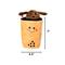 Show in main carousel: The Weens Pun's Boba Plush Puzzle Dog Toy slide 5 of 5