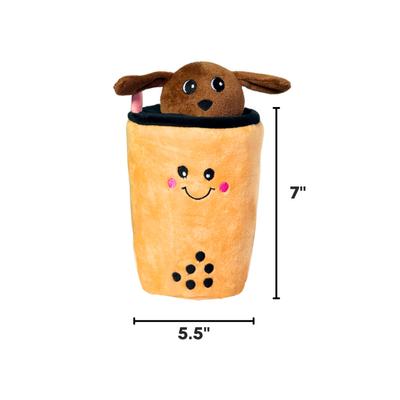 Show full view: The Weens Pun's Boba Plush Puzzle Dog Toy slide 5 of 5