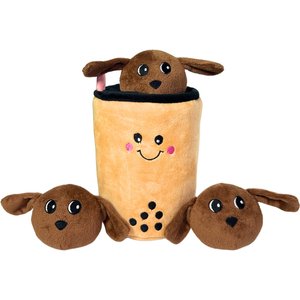 The Weens Pun's Boba Plush Puzzle Dog Toy