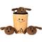 Show in main carousel: The Weens Pun's Boba Plush Puzzle Dog Toy slide 1 of 5