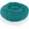 Show in main carousel: Precious Tails Super Lux Fur Bolster Cat & Dog Bed, Teal, Large slide 1 of 9