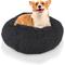 Show in main carousel: Precious Tails Super Lux Fur Bolster Cat & Dog Bed, Charcoal, Medium slide 2 of 9