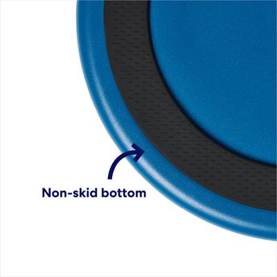 Show full view: Frisco Double Insulated Non-skid Stainless Steel Dog Bowl With Lid, Blue, Medium: 4 cup slide 4 of 9