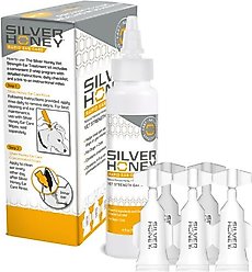 Silver Honey Rapid Ear Care Manuka Honey & MicroSilver BG Vet Strength Dog & Cat Ear Cleaner