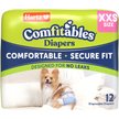 Show in main carousel: Hartz Comfitables Male & Female Dog Diapers, XX-Small: Up to 10-in waist, 12 count slide 1 of 11
