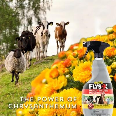 Show full view: Absorbine Flys-X Ready To Use Horse & Livestock Insecticide, 32-fl oz bottle slide 3 of 4