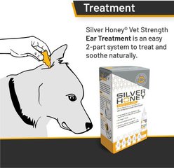 Silver Honey Rapid Ear Care Manuka Honey & MicroSilver BG Vet Strength Dog & Cat Ear Cleaner slide 2 of 7