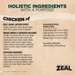 Show in main carousel: ZEAL Grain-Free Gently Air-Dried Chicken Recipe Dog Food, 1-lb bag slide 10 of 11