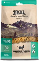 ZEAL Canada Salmon & Turkey Recipe Grain-Free Gently Air-Dried Cat Food, 14-oz bag