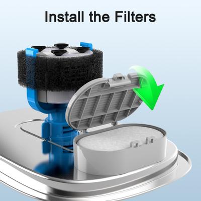 Show full view: Casfuy Pet Fountain Replacement Filters for PWS-143,140,120 & 136, 8 count slide 3 of 7