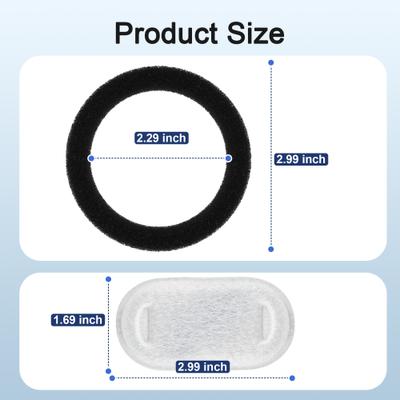 Show full view: Casfuy Pet Fountain Replacement Filters for PWS-143,140,120 & 136, 8 count slide 5 of 7