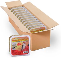 Pine Tree Farms Never Melt Suet Hot Pepper Cake Bird Food, 12-oz tray, 12 count