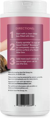 Show full view: World's Best Boosters Good Habits Unscented Cat Litter Additive, 18-oz slide 4 of 10