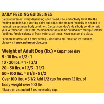 Show full view: Nature's Recipe Freeze-Dried Chicken, Barley & Brown Rice Dog Food, 10.5-lb bag slide 9 of 13