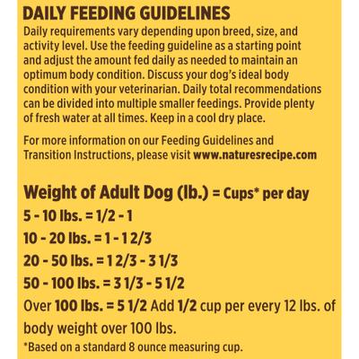 Show full view: Nature's Recipe Freeze-Dried Chicken, Barley & Brown Rice Dog Food, 3.5-lb bag slide 9 of 13