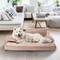 Show in main carousel: Precious Tails Precious Tails Modern Sofa Cat & Dog Bed with Removable Cover, Taupe, Large slide 6 of 8