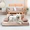 Show in main carousel: Precious Tails Precious Tails Modern Sofa Cat & Dog Bed with Removable Cover, Taupe, Large slide 7 of 8