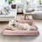 Show in main carousel: Precious Tails Precious Tails Modern Sofa Cat & Dog Bed with Removable Cover, Pink, Medium slide 6 of 8
