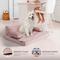 Show in main carousel: Precious Tails Precious Tails Modern Sofa Cat & Dog Bed with Removable Cover, Pink, Large slide 4 of 8