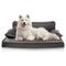 Show in main carousel: Precious Tails Precious Tails Modern Sofa Cat & Dog Bed with Removable Cover, Gray, Large slide 1 of 8