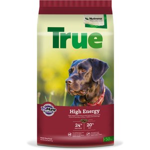 Nutrena True High Energy 24/20 Dry Dog Food, 50-lb bag