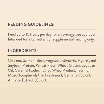 Show full view: Meowee! Snack Stacks Triple Protein with Real Chicken, Salmon & Beef Cat Treats, 1.5-oz bag slide 8 of 10