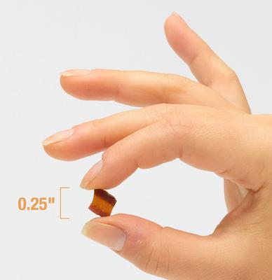 Show full view: Good 'n' Tasty Triple Flavor Layers with Real Chicken, Salmon & Beef Cat Treats, 1.8-oz bag slide 10 of 11