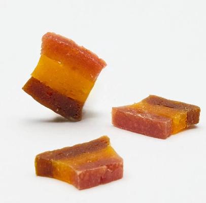 Show full view: Good 'n' Tasty Triple Flavor Layers with Real Chicken, Salmon & Beef Cat Treats, 1.8-oz bag slide 4 of 11