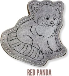 Yeti Dog Chew Leather Panda Dog Chew Toy