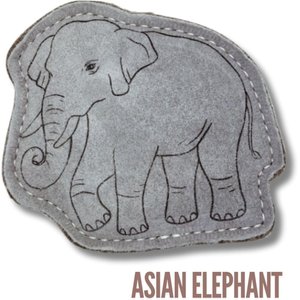 Yeti Dog Chew Leather Elephant Dog Chew Toy