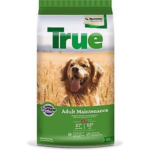 Nutrena True Adult Maintenance 21/12 Dry Dog Food, 50-lb bag