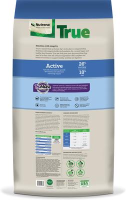 Show full view: Nutrena True Active 26/18 Dry Dog Food, 50-lb bag slide 9 of 10