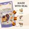 Show in main carousel: Meowee! Snack Stacks Triple Protein with Real Chicken, Salmon & Beef Cat Treats, 1.5-oz bag slide 9 of 10