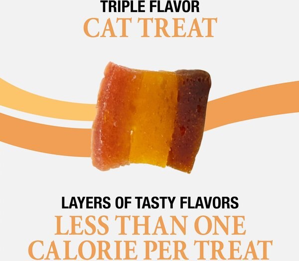 Good 'n' Tasty Triple Flavor Layers with Real Chicken, Salmon & Beef Cat Treats