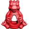 Show in main carousel: Yeti Dog Chew Dragon Puff & Play Dog Toy, Red slide 2 of 7