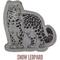 Show in main carousel: Yeti Dog Chew Leather Leopard Dog Chew Toy slide 1 of 4