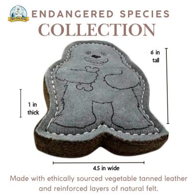 Show full view: Yeti Dog Chew Leather Yeti Dog Chew Toy slide 2 of 5