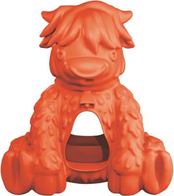 Show full view: Yeti Dog Chew Yak Puff & Play Dog Toy, Orange slide 2 of 6