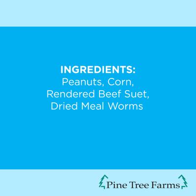 Show full view: Pine Tree Farms Never Melt Suet Insect Cake Bird Food, 12-oz tray, 12 count slide 5 of 10